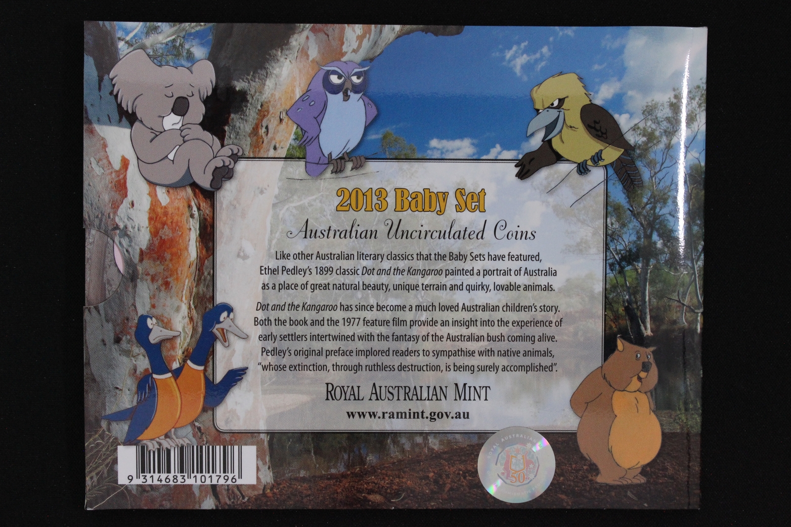 Australia 2013 Uncirculated Baby Mint Set - Dot & the Kangaroo - Image 6