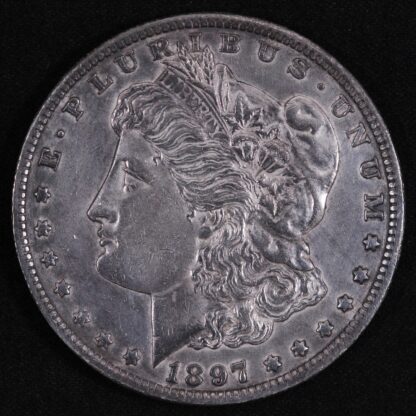 United States USA 1897-O Morgan Dollar $1 World Silver Coin - Key Date