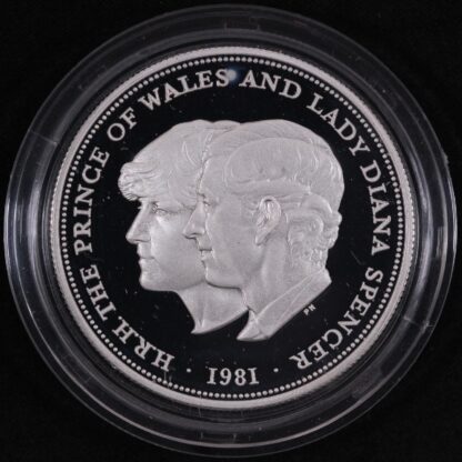 Great Britain 1981 25 New Pence Royal Wedding KM# 925a Silver Proof Coin