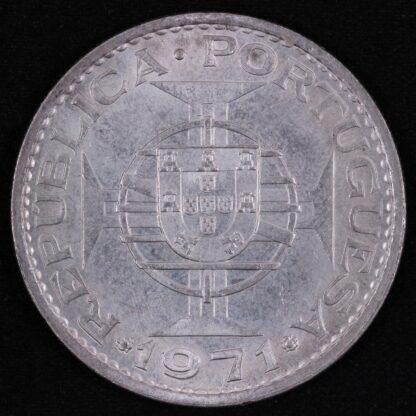 Macau 1971 5 Patacas KM# 5a World Silver Coin