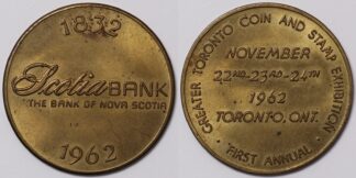 1962 Scotia Bank Medallion