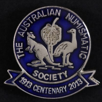 2013 Australian Numismatic Society Centenary Badge