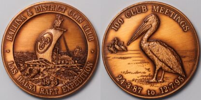 Ballina Coin Club Medallion