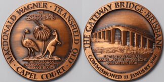 Brisbane Gateway Bridge Medallion