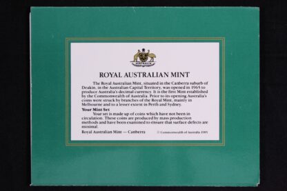 Australia 1985 Uncirculated Mint Coin Set - Image 6