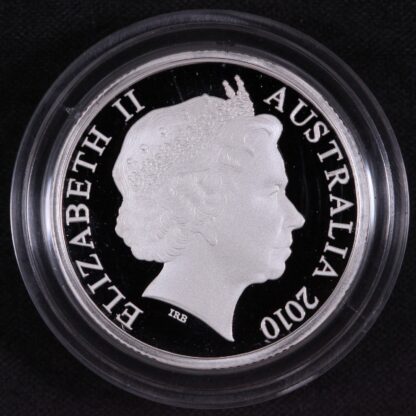 2010 $1 Silver Proof Coin ANDA Release 100 Years Australian Coinage 'P' Privy - Image 2
