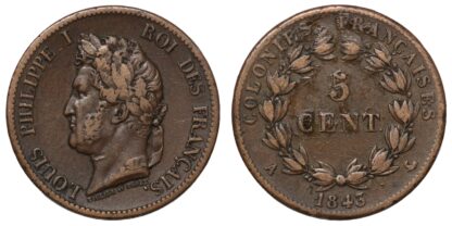 1843-A 5 Centimes