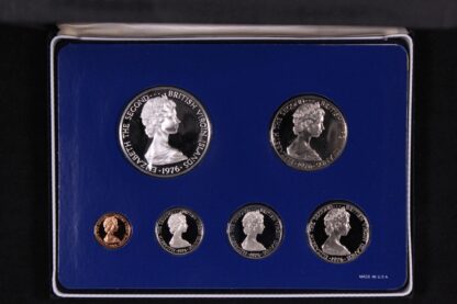 British Virgin Islands 1976 6-Coin Proof Set - Franklin Mint - Image 2