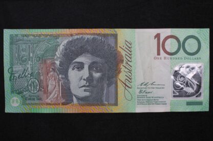Australia 1996 Hundred Dollars $100 Banknote Test Note Prefix AY96 Circulated - Image 2