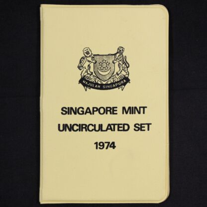 Singapore 1974 Year of the Tiger 6-Coin Uncirculated Mint Set - Image 3