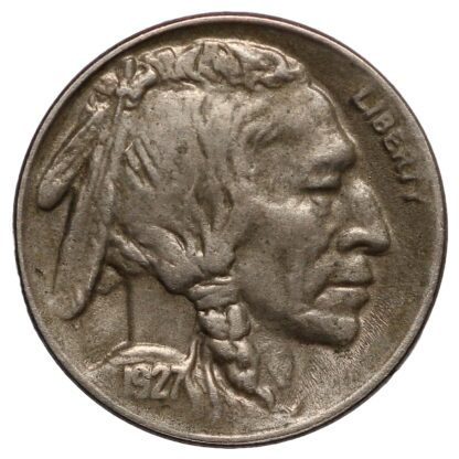 United States 1927-S Buffalo Nickel San-Francisco Mint Semi-Key Date Scarce Coin - Image 2