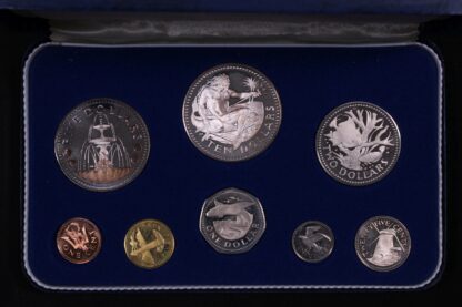 Barbados 1973 First National Coinage 8-Coin Proof Set – Franklin Mint - Image 2