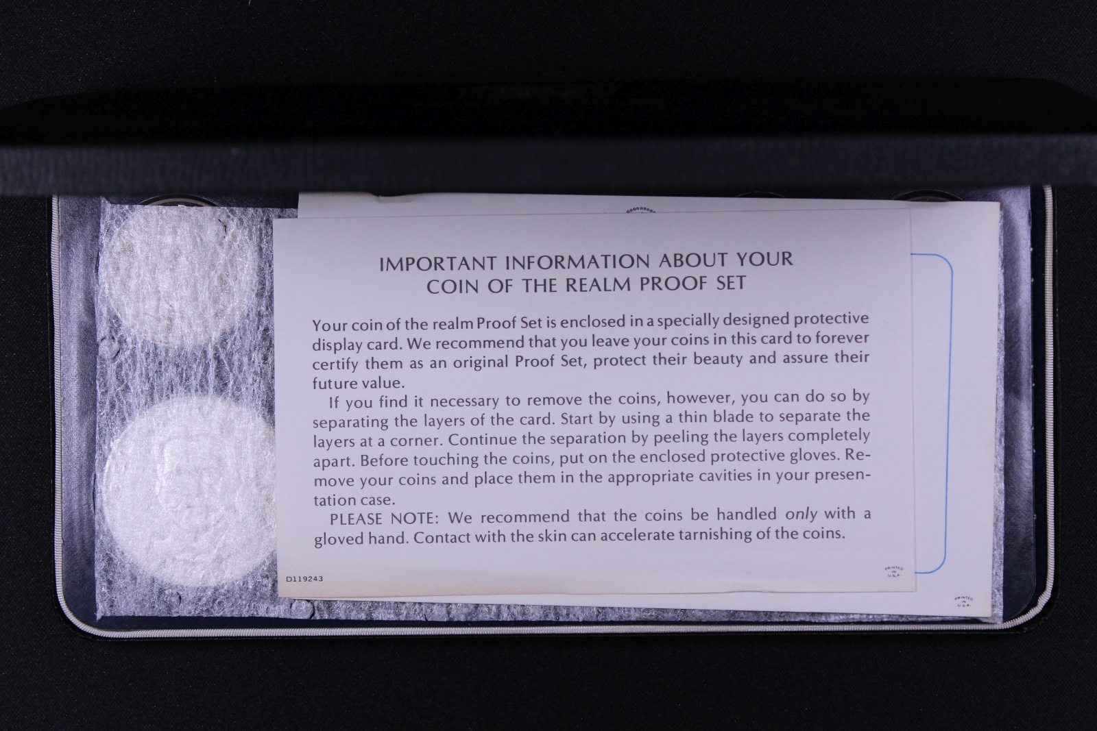 Panama 1975 9-Coin Proof Set - Franklin Mint - Image 5