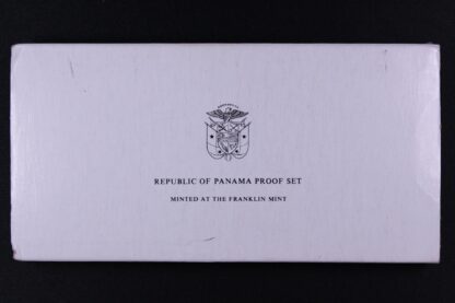 Panama 1976 9-Coin Proof Set - Franklin Mint - Image 9