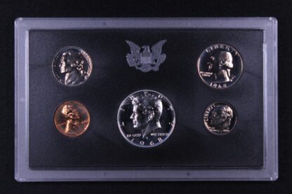 United States USA 1968-S 5-Coin Proof Set