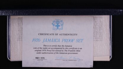 Jamaica 1976 9-Coin Proof Set - Franklin Mint - Image 3