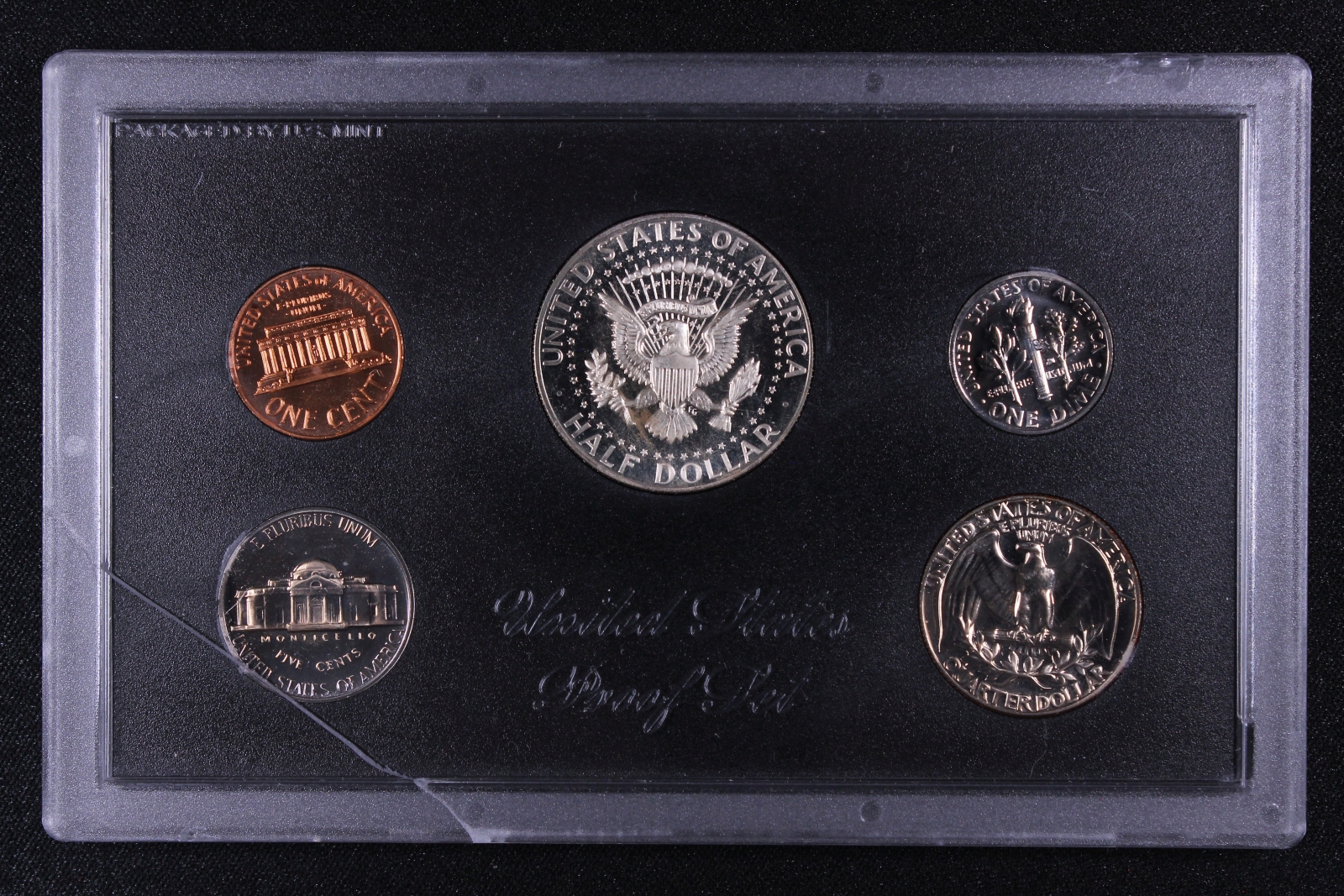 United States USA 1969-S 5-Coin Proof Set - Image 2