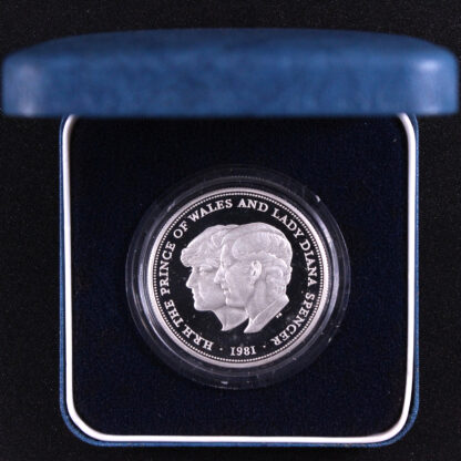 Great Britain 1981 25 New Pence Royal Wedding KM# 925a Silver Proof Coin