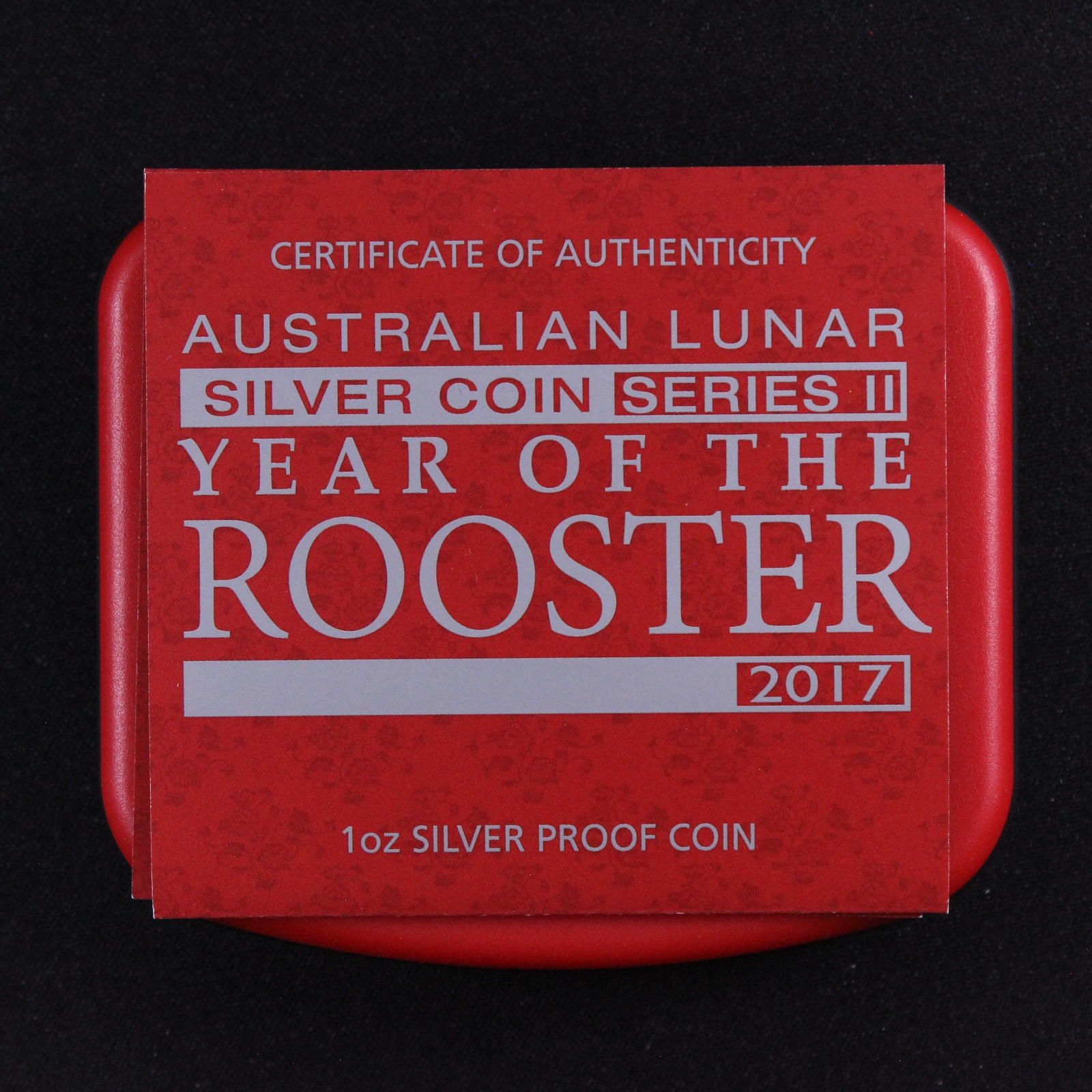 Australia 2017 Year of the Rooster Lunar Series II Proof 1oz Silver ...