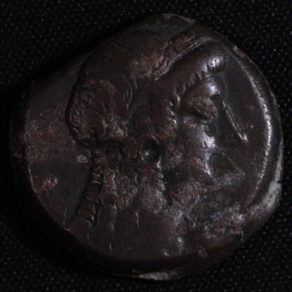 Ancient Greek Ptolemaic Coin Ptolemy V Epiphanes 205-180 BC AE26 Alexandria Mint - Image 2