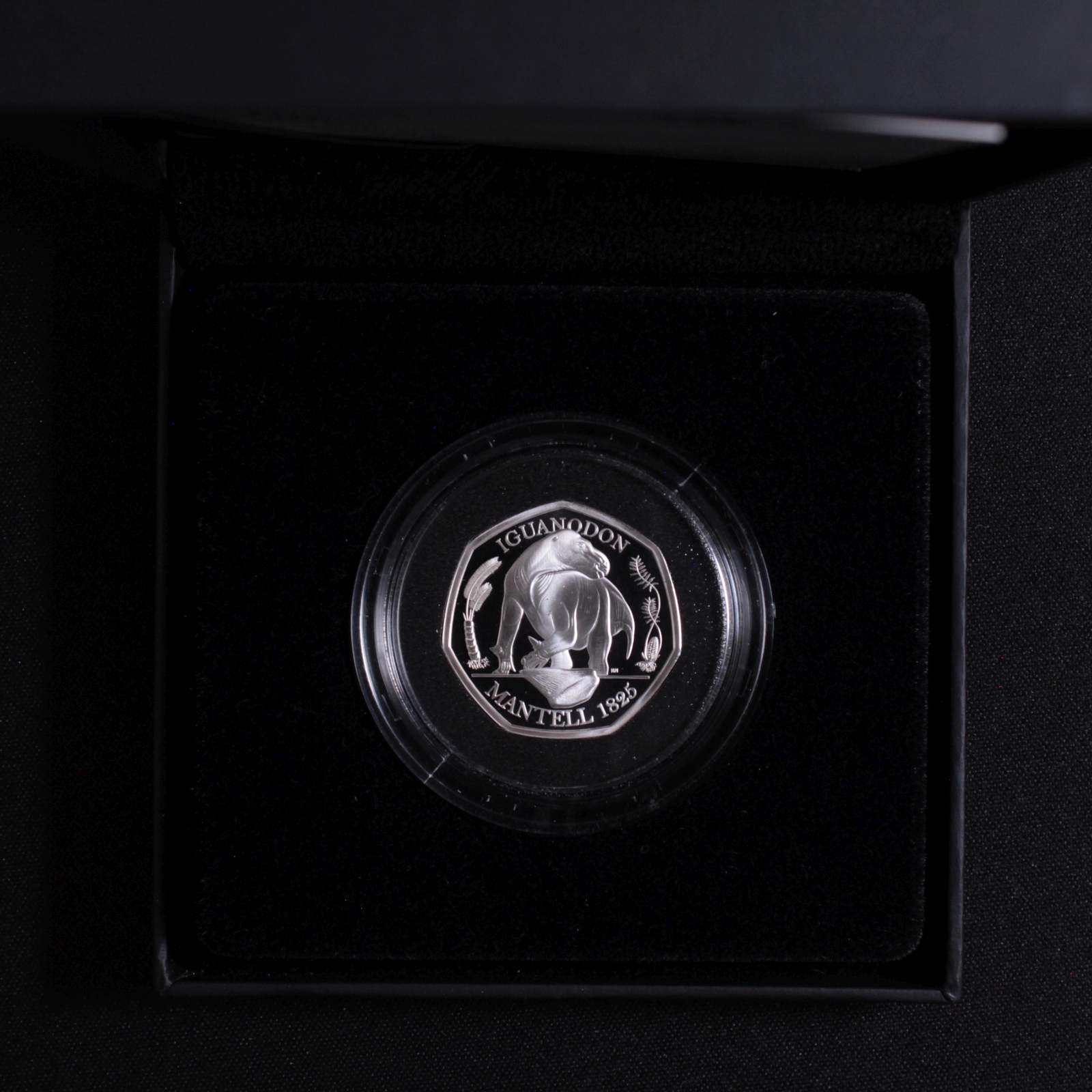United Kingdom 2020 Iguanodon 50p Fifty Pence Silver Proof Coin