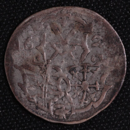 German States Saxony-Albertine 1624-HvR 3 Pfennig (Dreier) KM#385.1 Silver Coin - Image 2