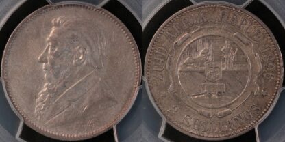 South Africa ZAR 1896 2 Shillings