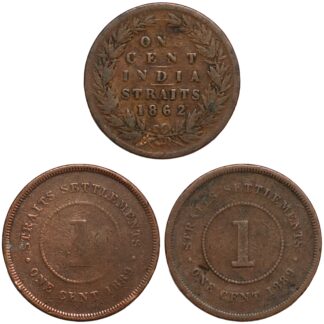 Straits Settlements 1 Cent (3)