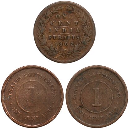 Straits Settlements 1 Cent (3)