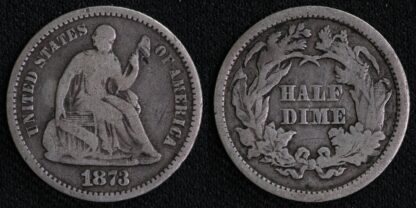 US 1873 Half Dime