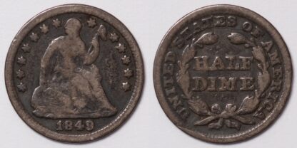 1849 Half Dime