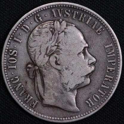 Austria 1876 One Florin Franz Joseph I KM# 2222 World Silver Coin - Image 2