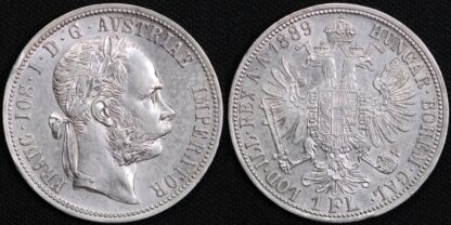 Austria 1889 Florin