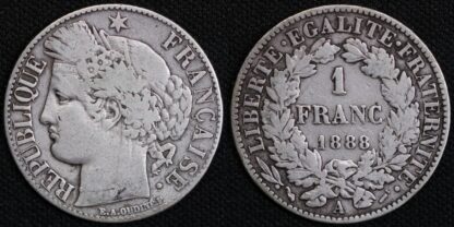 France 1888-A 1 Franc