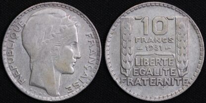 France 1931 10 Francs