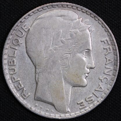 France Third Republic 1931 10 Francs KM#878 Gad#801 World Silver Coin - Image 2