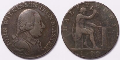 1790 Wilkinson Vulcan Token