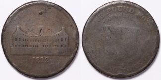 1812 Birmingham Workhouse Penny Token