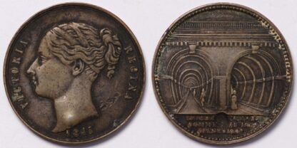 1845 Thames Tunnel Medal