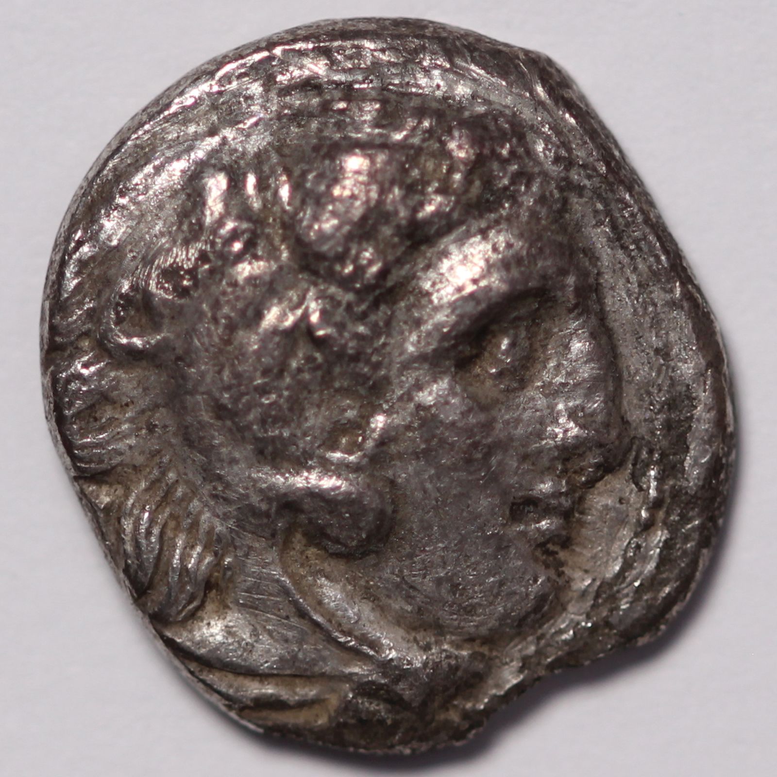 Ancient Greek Silver Coin Alexander III the Great 336-323 BC AR Drachm Kolophon - Image 2