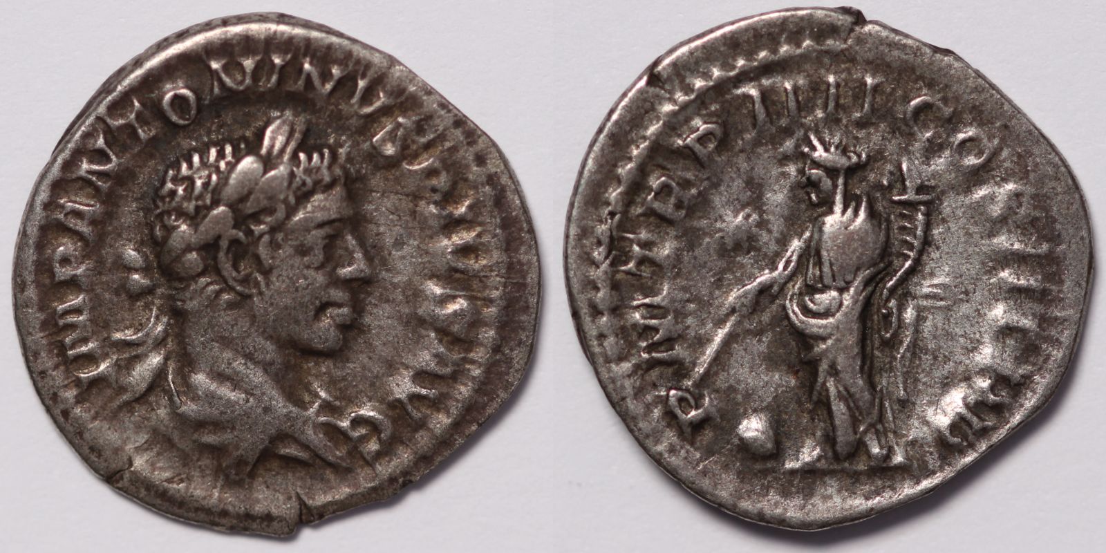 Elagabalus Providentia Denarius