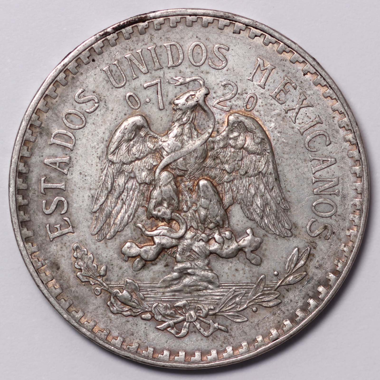 Mexico 1933 Estados Unidos Mexicanos 1 Peso KM# 455 World Silver Coin ...