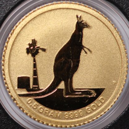 Australia 2012 $2 Dollars Mini Kangaroo 0.5 Gram 0.999 Gold Coin - Perth Mint - Image 3