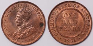 Australia 1936 Halfpenny