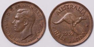 Australia 1939 Halfpenny