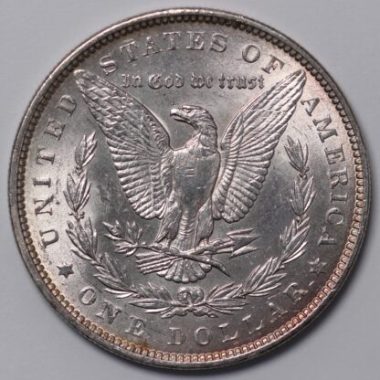 United States USA 1888 Morgan Dollar $1 Philadelphia Mint World Silver Coin - Image 3