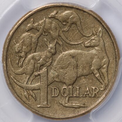 PCGS Graded AU58 - Australia 2000 $1 Dollar Mule Struck w/ 10C Obverse Rare Coin - Image 3