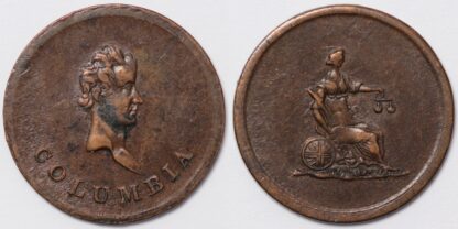 Columbia Farthing Token