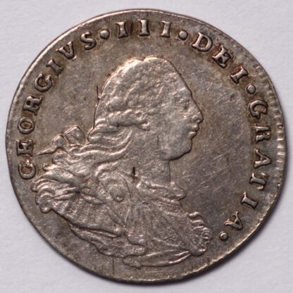 Great Britain 1800 Twopence George III Older Bust S-3758 Silver Coin - Image 2