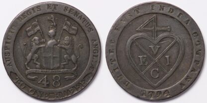 Madras 1794 1/48 Rupee